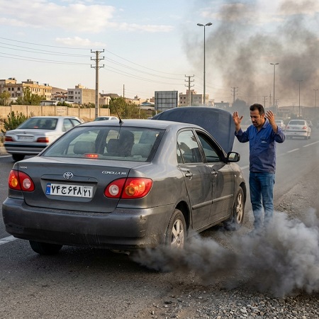 شما در حال مشاهده هستید دلایل دود کردن ماشین